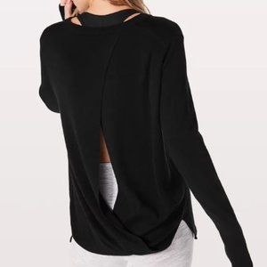 Lululemon Bring It Backbend Sweater, Size 6